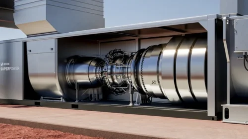 Boom Supersonic engine for AI data centers