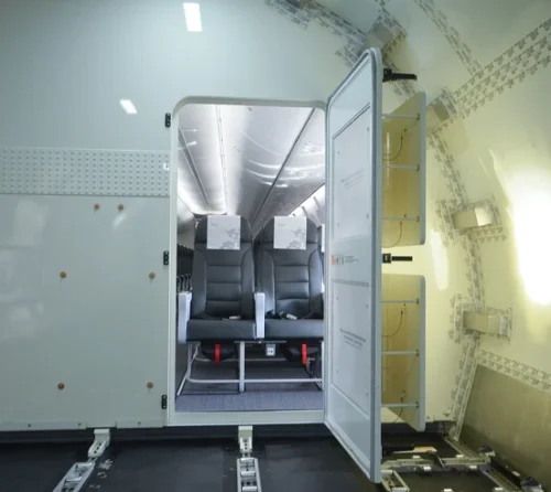 First B737-800 combi