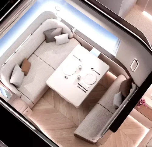 Premium class suites with sliding doors