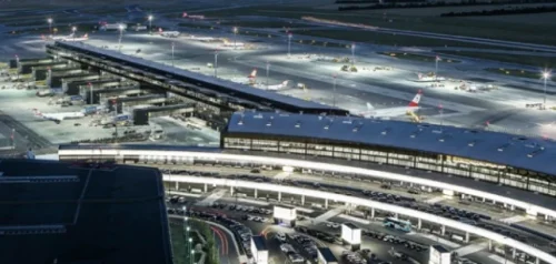 Vienna VIE airport expansion